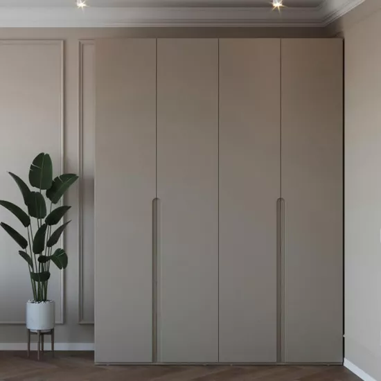 Dulap Bayro Modena, 180x240x53 cm, Gri Piatra (604789)