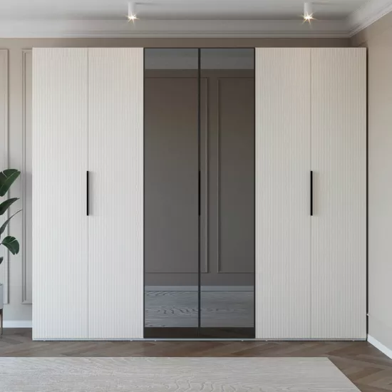 Dulap Bayro Modena, 270x240x53 cm, Alb (604792)