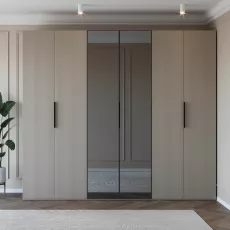 Шкаф Bayro Modena, 270x240x53 см, Серый камень (604793)