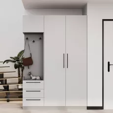Antreu Bayro Serenity stâng (150 cm), Gri asfalt