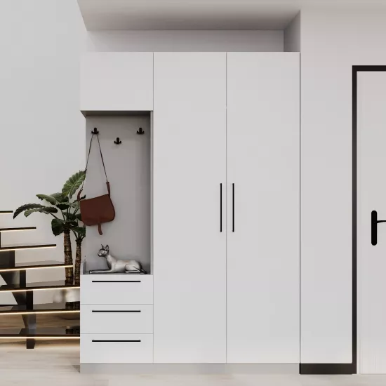 Antreu Bayro Serenity stâng (150 cm), White