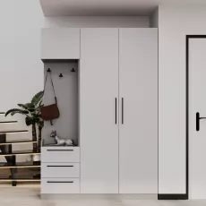 Antreu Bayro Serenity stâng (150 cm), Light Grey
