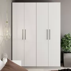 Dulap Bayro Serenity, 160x220x51,8 cm, Light grey (608515)