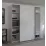Dulap glisant Bayro Top Line Napoli, 200x230x56 cm,, White Gloss