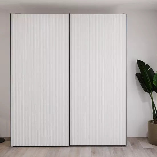 Шкаф-купе Bayro Top Line Napoli, 230x230x56 cm,, Белый