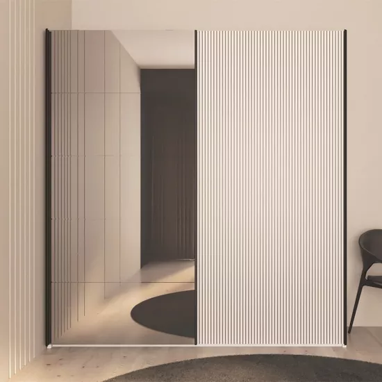 Шкаф-купе Bayro Top Line Napoli, 230x230x56 cm,, Белый