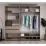 Dulap glisant Bayro Top Line Napoli, 230x230x56 cm,, Gri Piatra