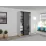 Шкаф-купе Bayro Parma Gaphite, 120x225x60 cm,, Белый