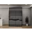 Dulap glisant Bayro Parma Gaphite, 160x225x60 cm,, Antracit