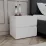 Noptieră Bayro Modena (55 cm) MDF 18mm mâner, Sorrento alb mat