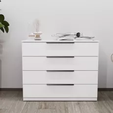Комод Bayro Murano (100 см), Белый Мат