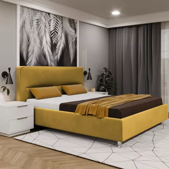 Кровать Bayro HarmonyBed Pro, 140 x 200 см, ткань категория II