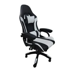 Кресло геймерское Magnus Victrack Turbo, Black/White