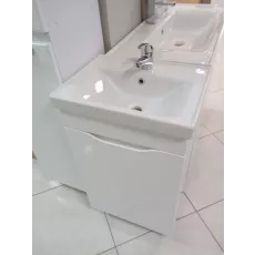 Dulap pentru baie Mashtab Print (Sava) pardoseală с умывальником Sava, Alb (11826)