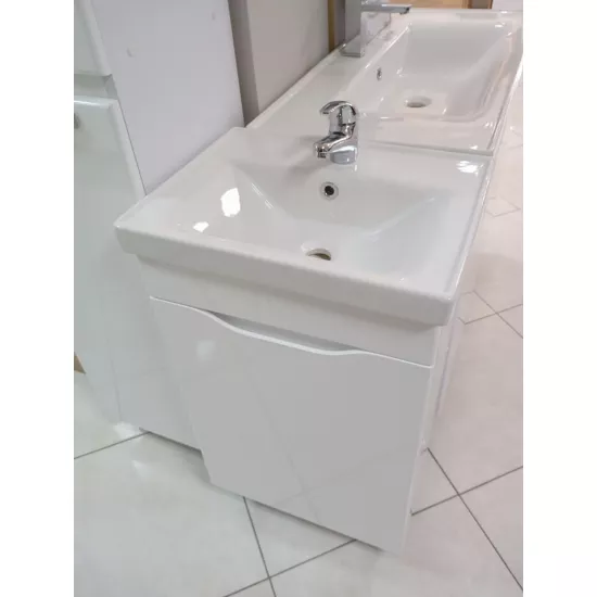 Dulap pentru baie Mashtab Print (Sava) pardoseală с умывальником Sava, Alb (11826)