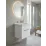 Dulap pentru baie Mashtab Agat (Sava) 60 suspendat cu sertar, Alb (11988)