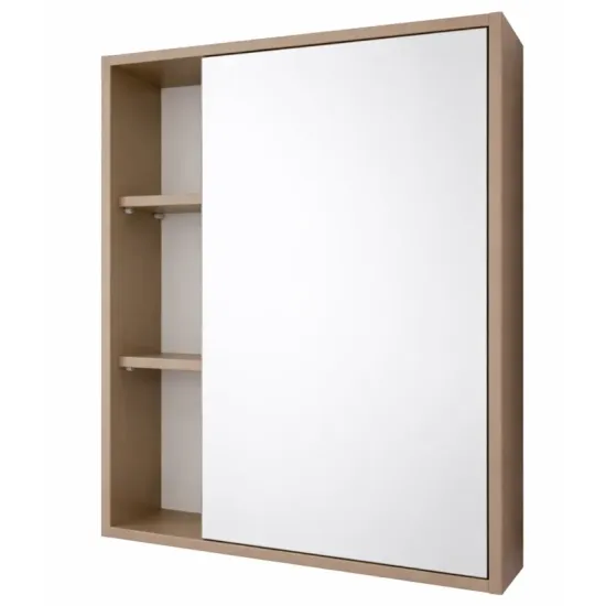 Dulap-oglindă baie Mashtab Marbela 60x73 Cappuccino mat (11856)