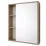 Dulap-oglindă baie Mashtab Marbela 60x73 Cappuccino mat (11856)