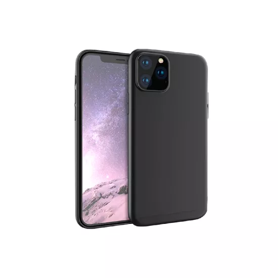 Husă Screen Geeks TPU Solid pentru iPhone 11 Pro, Black