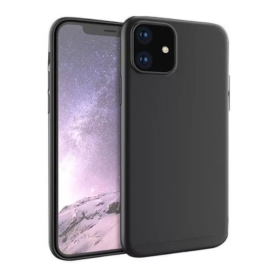 Чехол Screen Geeks TPU Soft Touch для iPhone 12 Mini, Black