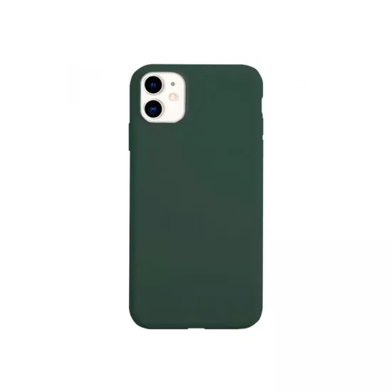 Чехол Screen Geeks TPU Soft Touch для iPhone 12 Mini, Dark Green