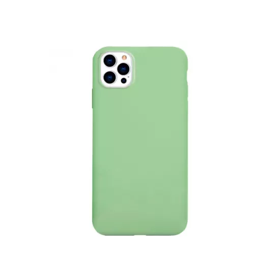 Husă Screen Geeks TPU Soft Touch pentru iPhone 12 Mini, Mint