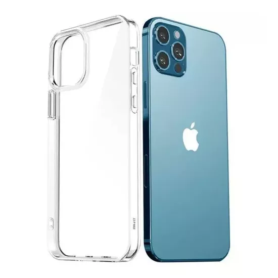 Husă Screen Geeks TPU Light Series pentru iPhone 13 Pro, Clear