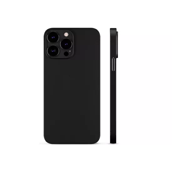 Husă Screen Geeks TPU Soft Touch pentru iPhone 13 Pro Max, Black