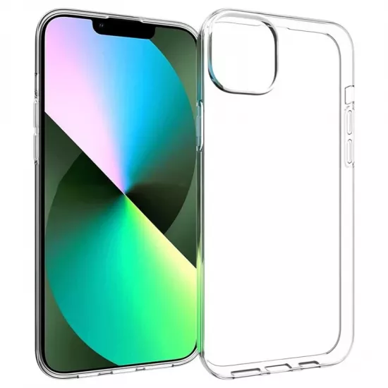 Husă Screen Geeks TPU Light Series pentru iPhone 14 Plus, Clear