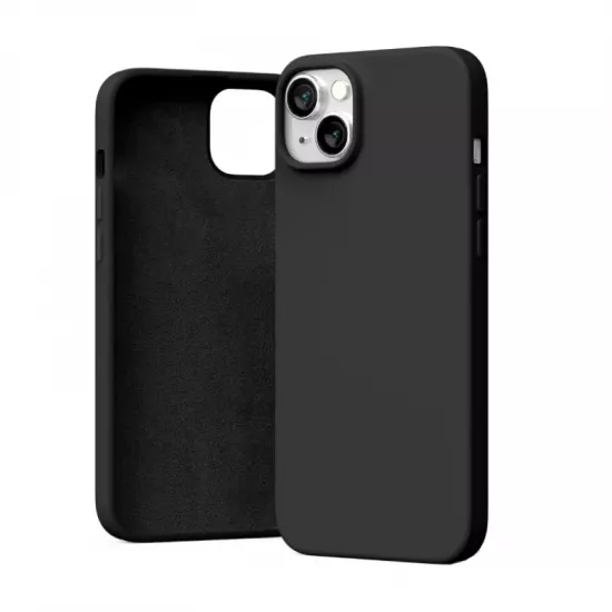 Чехол Screen Geeks TPU Soft Touch для iPhone 14 Plus, Black