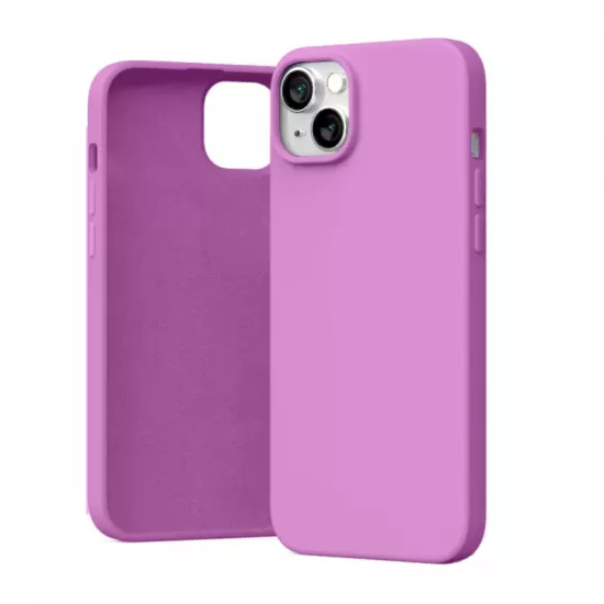 Husă Screen Geeks TPU Soft Touch pentru iPhone 14 Plus, New purple