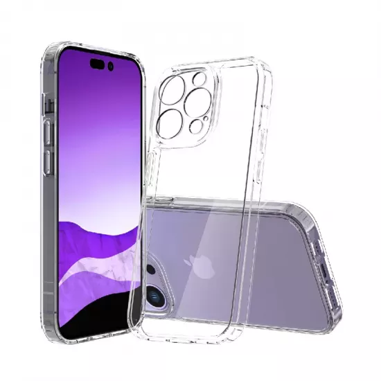 Husă Screen Geeks TPU Light Series pentru iPhone 14 Pro, Clear