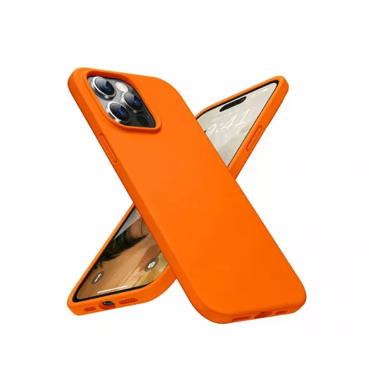 Husă Helmet TPU Liquid pentru iPhone 14 Pro, Neon