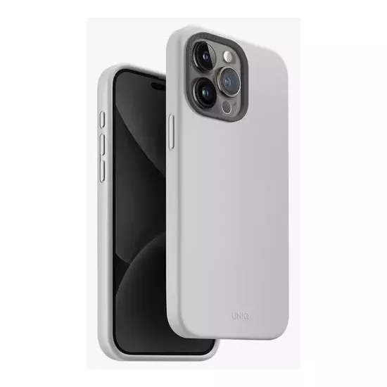 Husă Uniq TPU Lino Hue pentru iPhone 15 Pro, Grey