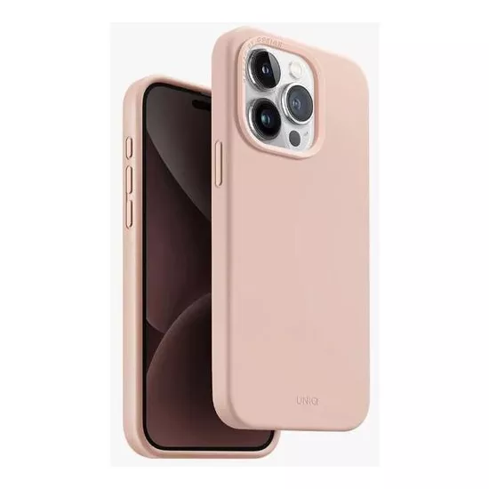 Чехол Uniq TPU Lino Hue для iPhone 15 Pro, Pink