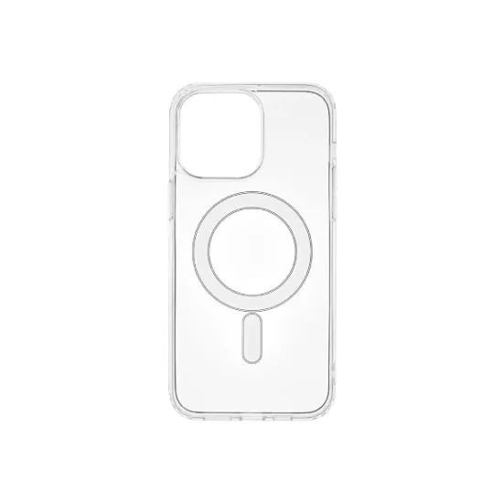 Husă TPU Magnetic Series pentru iPhone 15 Pro Max, Clear