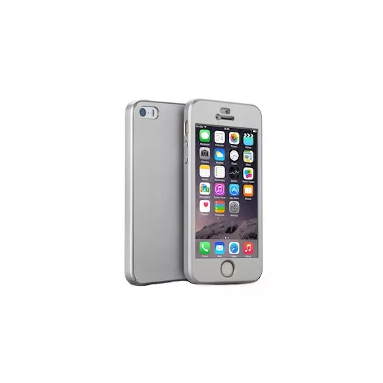 Husă TPU Diamond pentru iPhone 5/5S, Silver