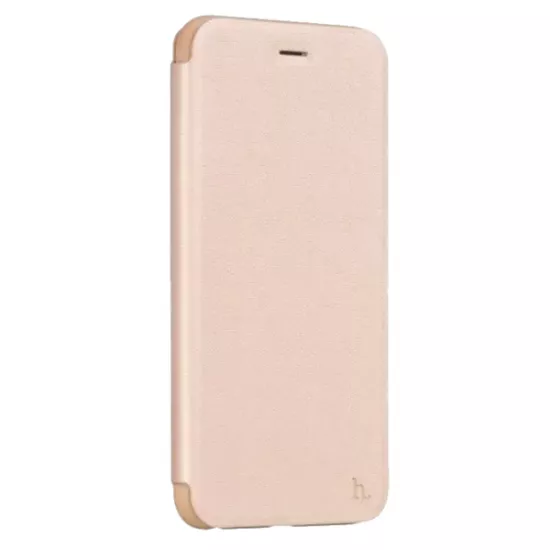 Husă Hoco flip crystal series pentru iPhone 6/6S, Gold