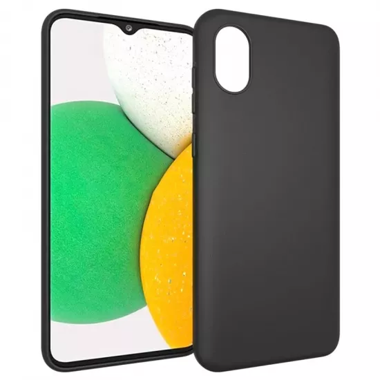 Husă Screen Geeks TPU Soft Touch pentru Samsung Galaxy A03, Black