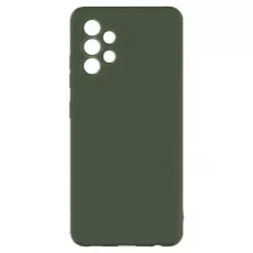 Чехол Screen Geeks TPU Soft Touch для Samsung Galaxy A03, Dark Green