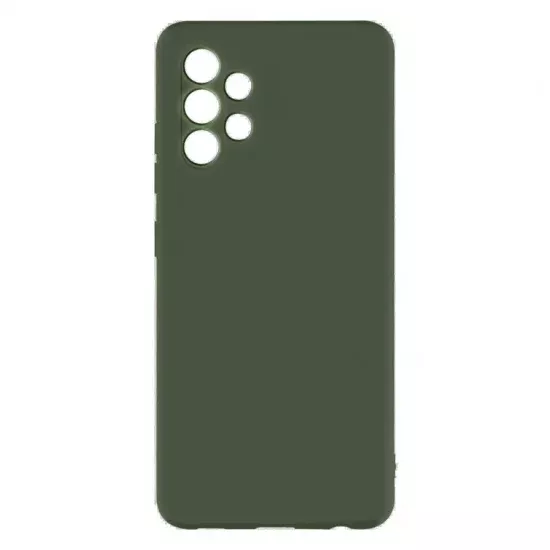 Husă Screen Geeks TPU Soft Touch pentru Samsung Galaxy A03, Dark Green