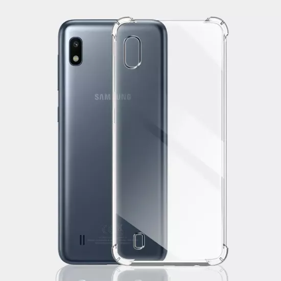 Husă Screen Geeks TPU Light Series pentru Samsung Galaxy A10, Clear