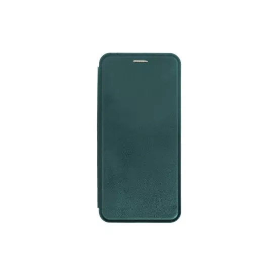 Husă tip carte Screen Geeks Flip pentru Samsung Galaxy A11, Dark Green