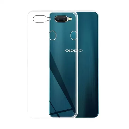 Чехол Helmet TPU Light Series для Oppo A12, Clear