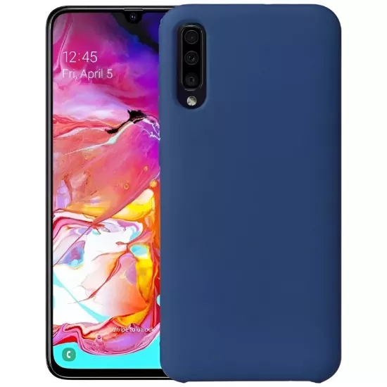 Husa Helmet TPU Liquid pentru Samsung Galaxy A30S, Blue