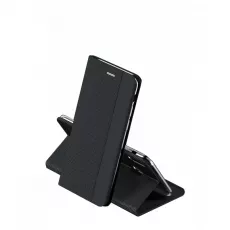 Husă tip carte Helmet Flip pentru Oppo A31, Black