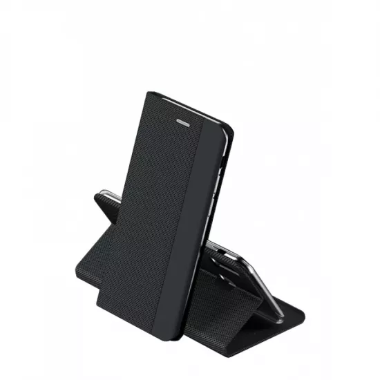 Husă tip carte Helmet Flip pentru Oppo A31, Black