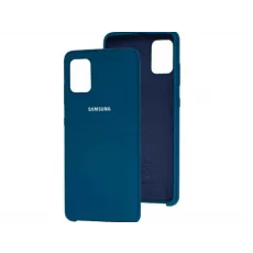 Husa Helmet TPU Liquid pentru Samsung Galaxy A31, Blue