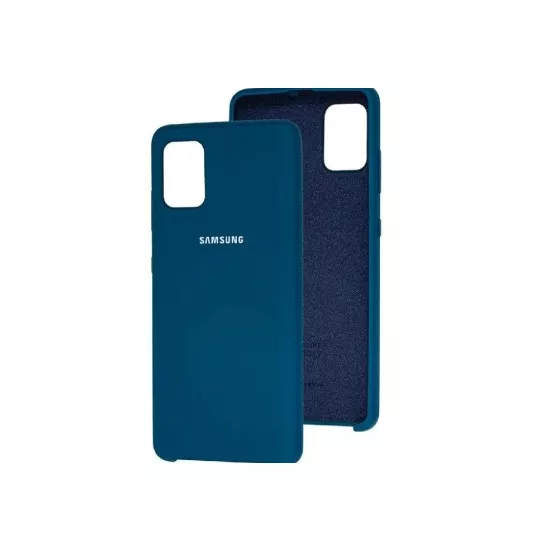 Husa Helmet TPU Liquid pentru Samsung Galaxy A31, Blue