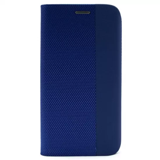 Husă tip carte Helmet Flip pentru Samsung Galaxy A40, Blue